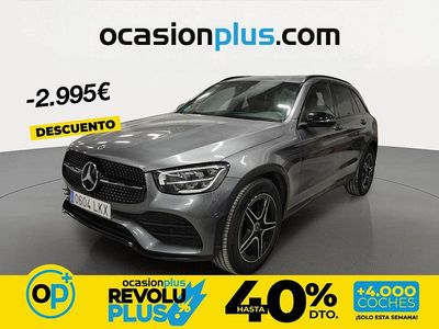 Usado Mercedes GLC200 163 CV (119 kW) 2020 Gris SUV