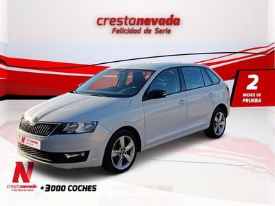 Usado Skoda Rapid Style 90 CV (66 kW) 2018 Blanco Berlina