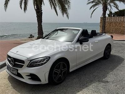Usado Mercedes C200 184 CV (135 kW) 2018 Blanco Descapotable