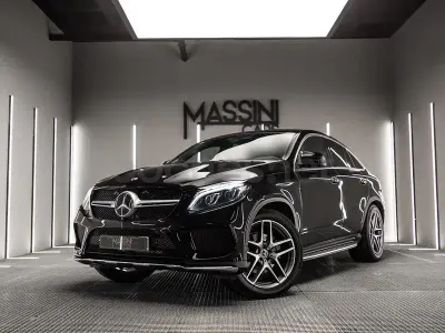 Käytetty Mercedes GLE350 258 HP (189 kW) 2017 Musta Coupe - kaksiovinen