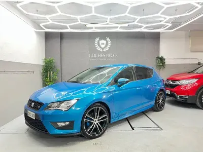 Usado Seat Leon FR 150 CV (110 kW) 2016 Azul Berlina