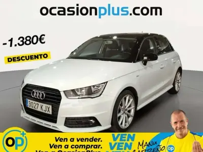 Usado Audi A1 Sportback 90 CV (66 kW) 2018 Blanco Utilitario