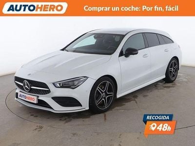 Usado Mercedes CLA200 Shooting Brake AMG line 150 CV (110 kW) 2020 Blanco Familiar