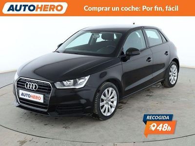 Usado Audi A1 Attraction 90 CV (66 kW) 2017 Negro Utilitario