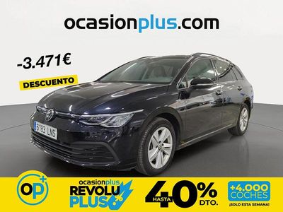 Usado VW Golf VIII Life 115 CV (84 kW) 2021 Negro Familiar