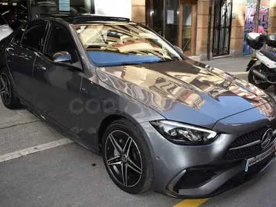 Usado Mercedes C300e 265 CV (194 kW) 2025 Gris / plata Berlina