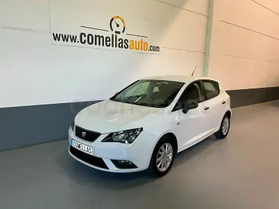 Usado Seat Ibiza Reference 90 CV (66 kW) 2017 Blanco Berlina
