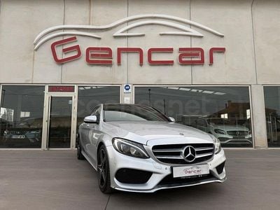Usado Mercedes C200 136 CV (100 kW) 2018 Gris / plata Berlina