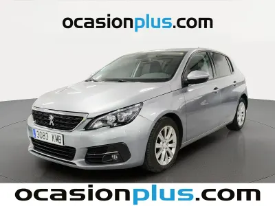 Usado Peugeot 308 Style 131 CV (96 kW) 2018 Gris Utilitario