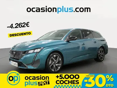 Usado Peugeot 308 Allure 130 CV (95 kW) 2024 Azul Familiar