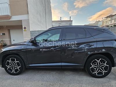 Usado Hyundai Tucson N Line 150 CV (110 kW) 2022 Gris / plata SUV