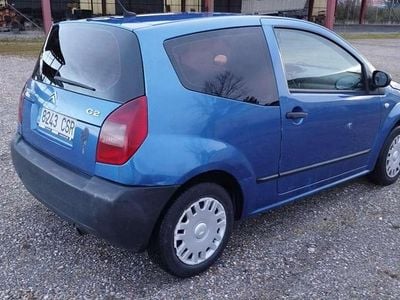 Käytetty Citroën C2 69 HP (50 kW) 2004 Sininen Viistoperä