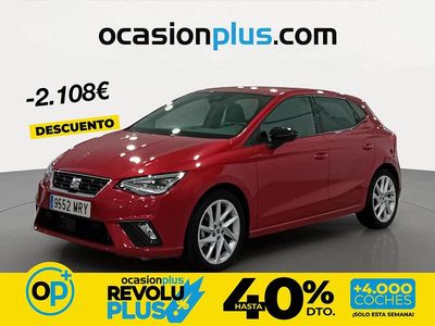 Usado Seat Ibiza FR 150 CV (110 kW) 2024 Rojo Berlina