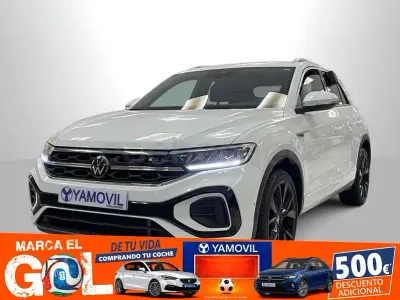 Usado VW T-Roc R-line 150 CV (110 kW) 2022 Blanco SUV