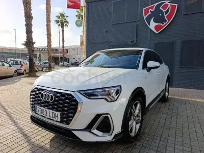 Usado Audi Q3 Sportback S-Line 150 CV (110 kW) 2019 Blanco SUV