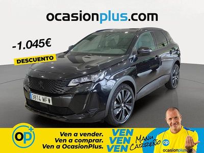Usado Peugeot 3008 GT 130 CV (95 kW) 2023 Negro SUV