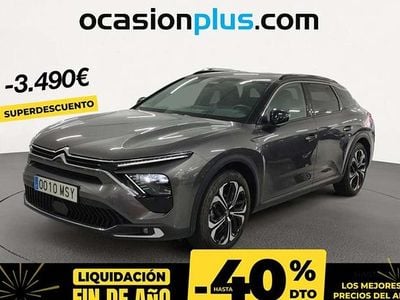 Gris Usado 2024 Citroën C5 X PureTech Familiar | 22.900 € (Precio justo)
