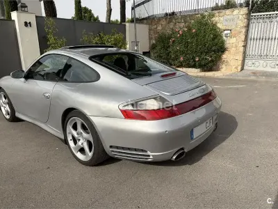 Usado Porsche 911 Carrera 4S 320 CV (235 kW) 2003 Gris / plata Coupe