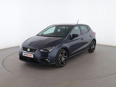 Usado Seat Ibiza FR 150 CV (110 kW) 2020 Negro Utilitario