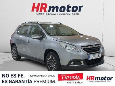Usado Peugeot 2008 Active 92 CV (67 kW) 2014 Gris / plata SUV