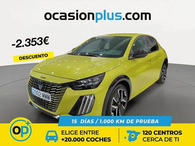 Usado Peugeot e-208 GTi 114 kW (156 CV) 2023 Amarillo Utilitario