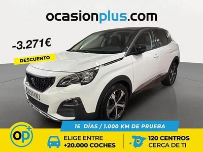Usado Peugeot 3008 Allure 165 CV (121 kW) 2018 Blanco SUV