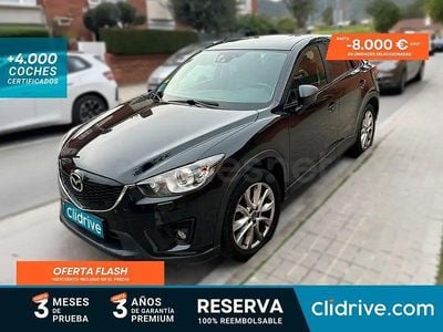 Usado Mazda CX-5 Luxury 150 CV (110 kW) 2014 Negro SUV