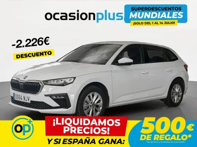 Usado Skoda Scala 115 CV (84 kW) 2026 Blanco Utilitario