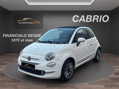 Blanco Usado 2016 Fiat 500C Lounge Descapotable | 9999 € (Precio justo)