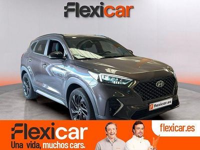 Usado Hyundai Tucson N Line 136 CV (100 kW) 2019 Gris SUV