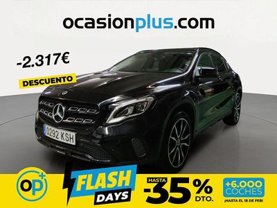 Usado Mercedes GLA220 177 CV (130 kW) 2018 Negro SUV