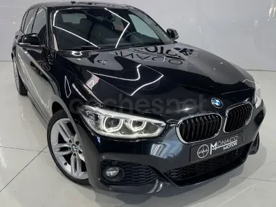 Usado BMW 116 116 CV (85 kW) 2016 Negro Utilitario