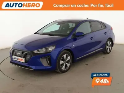 Usado Hyundai Ioniq 141 CV (103 kW) 2018 Azul Utilitario