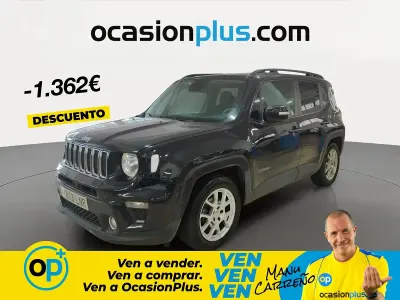 Usado Jeep Renegade Longitude 120 CV (88 kW) 2021 Negro SUV