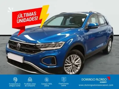 Usado VW T-Roc 110 CV (80 kW) 2022 Azul SUV