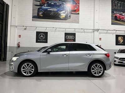 Usado Audi A3 Sportback Advanced 116 CV (85 kW) 2021 Gris Utilitario