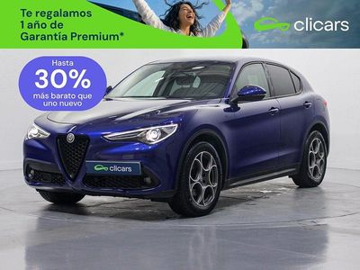 Usado Alfa Romeo Stelvio Sprint 190 CV (139 kW) 2022 Azul SUV