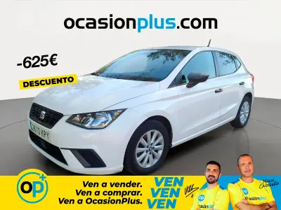 Usado Seat Ibiza Reference 95 CV (69 kW) 2018 Blanco Utilitario