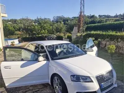 Usado Audi A3 Ambition 140 CV (102 kW) 2011 Blanco Utilitario