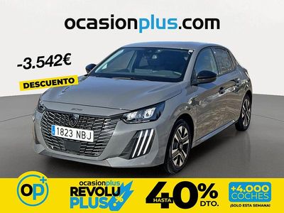 Usado Peugeot 208 Allure 100 CV (73 kW) 2025 Gris Utilitario