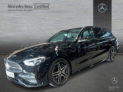 Usado Mercedes C220 200 CV (147 kW) 2025 Negro Familiar