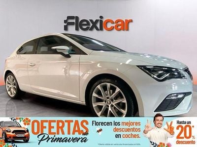 Usado Seat Leon FR 150 CV (110 kW) 2018 Blanco