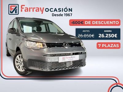 Gris Usado 2024 VW Caddy Maxi Monovolumen | 26.250 € (Precio justo)
