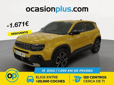 Amarillo Usado 2023 Jeep Avenger Summit SUV | 18.390 € (Precio justo)