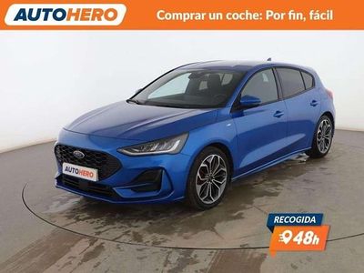 Usado Ford Focus ST-Line X 125 CV (91 kW) 2023 Azul Berlina