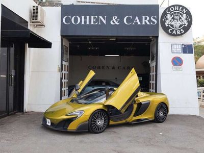Usado McLaren 675LT 675 CV (496 kW) 2016 Amarillo Descapotable
