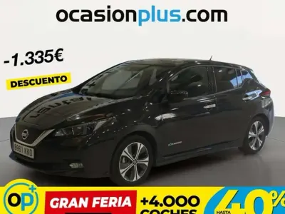 Usado Nissan Leaf N-Connecta 160 kW (218 CV) 2018 Negro Utilitario
