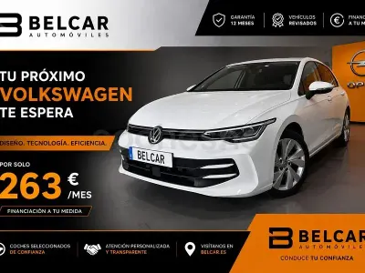 Usado VW Golf VIII 115 CV (84 kW) 2025 Blanco Berlina