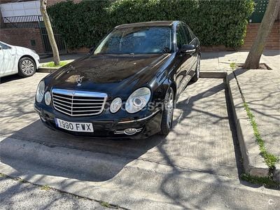 Negro Usado 2007 Mercedes E280 Avantgarde Berlina | 5400 € (Buen precio)