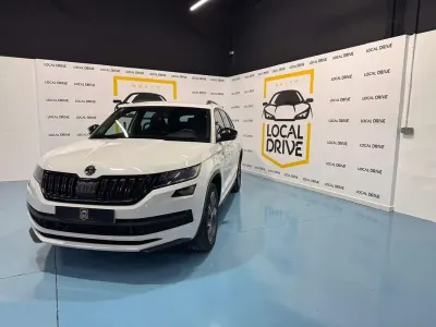 Usado Skoda Kodiaq SportLine 150 CV (110 kW) 2019 Blanco SUV